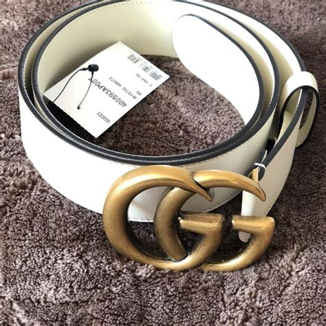 authentic white gucci belt|authentic gucci belts cheap.